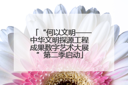 “何以文明——中华文明探源工程成果数字艺术大展”第二季启动
