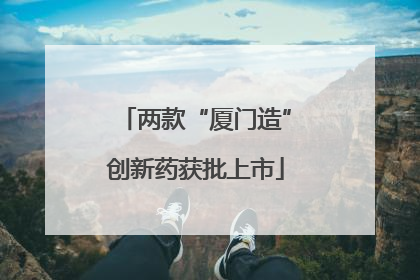两款“厦门造”创新药获批上市