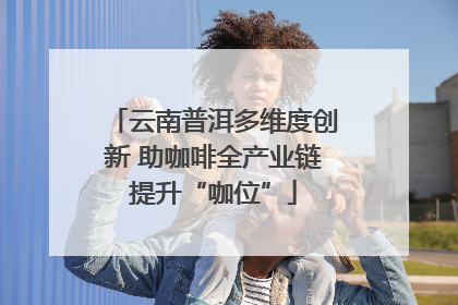 云南普洱多维度创新 助咖啡全产业链提升“咖位”