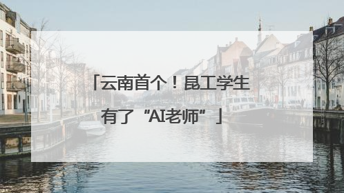 云南首个！昆工学生有了“AI老师”