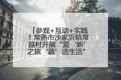 参观+互动+实践！常熟市沙家浜镇常昆村开展“爱‘新’之旅‘蔬’适生活”参观学习活动
