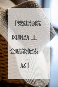 党建领航风帆劲 工会赋能促发展