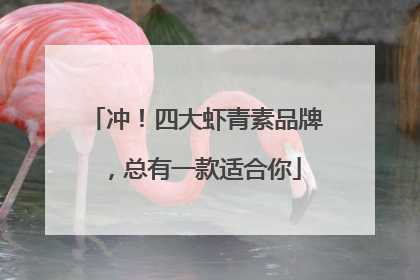 冲！四大虾青素品牌，总有一款适合你
