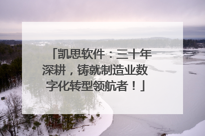 凯思软件：三十年深耕，铸就制造业数字化转型领航者！