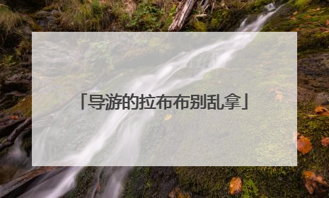 导游的拉布布别乱拿