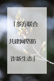 多方联合共建网络防诈新生态