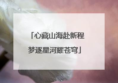 心藏山海赴新程 梦逐星河耀苍穹