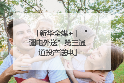新华全媒+｜“疆电外送”第三通道投产送电