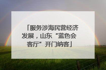 服务涉海民营经济发展，山东“蓝色会客厅”开门纳客