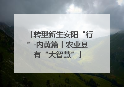转型新生安阳“行”·内黄篇丨农业县有“大智慧”