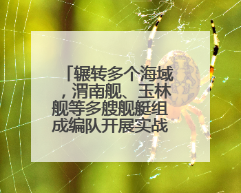 辗转多个海域，渭南舰、玉林舰等多艘舰艇组成编队开展实战化演练