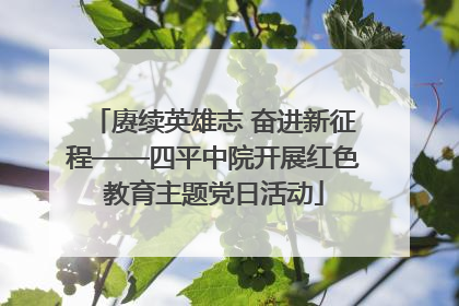 赓续英雄志 奋进新征程——四平中院开展红色教育主题党日活动