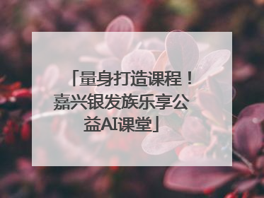 量身打造课程！嘉兴银发族乐享公益AI课堂