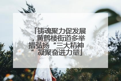 铸魂聚力促发展，黄鹤楼街道多举措弘扬“三大精神”凝聚奋进力量