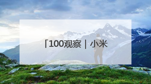 100观察｜小米汽车进入盈利倒计时，YU7定价反映品牌升维战略