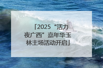 2025“活力夜广西”嘉年华玉林主场活动开启