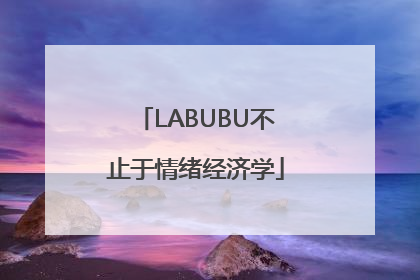 LABUBU不止于情绪经济学
